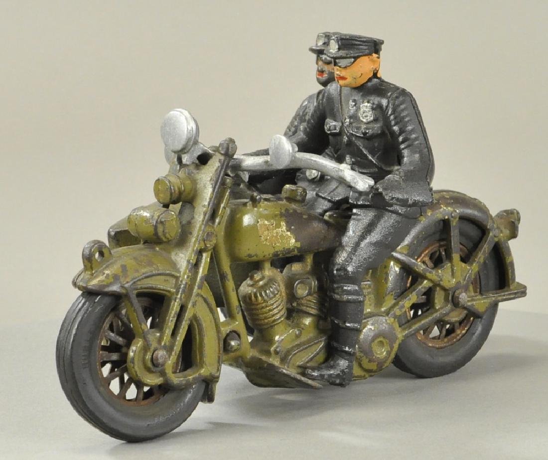 HUBLEY HARLEY DAVIDSON COP CYCLE WITH SIDECAR (1 of 4)