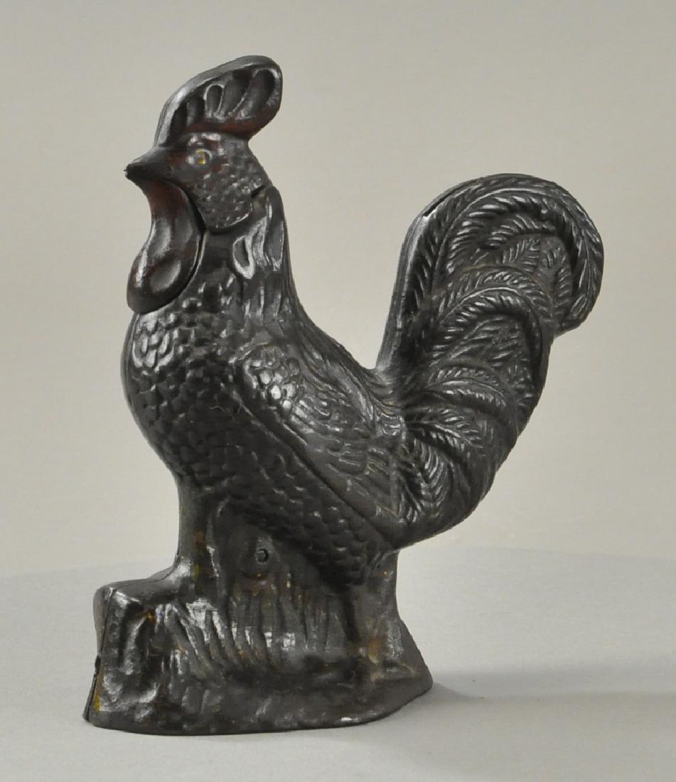 KYSER & REX ROOSTER MECHANICAL BANK (1 of 3)