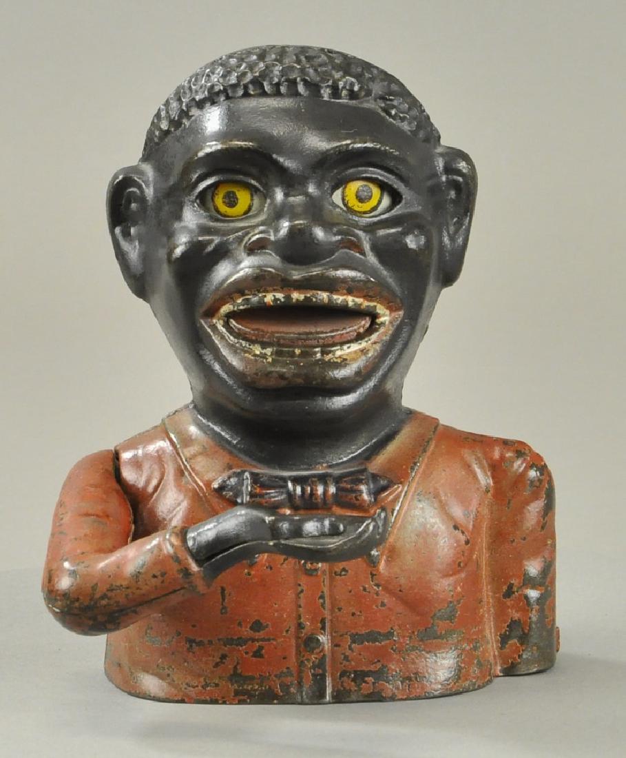 JOLLY 'N' MECHANICAL BANK - J&E STEVENS (1 of 5)