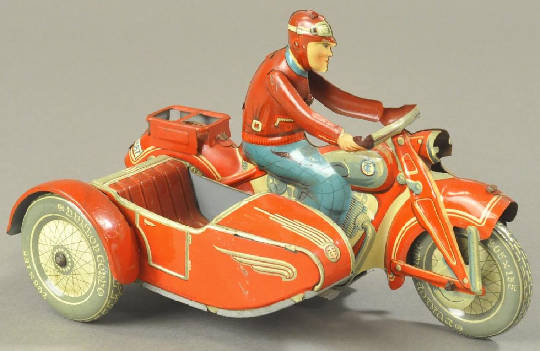 TIPPCO MOTORCYCLE RIDER WITH SIDECAR (1 of 2)