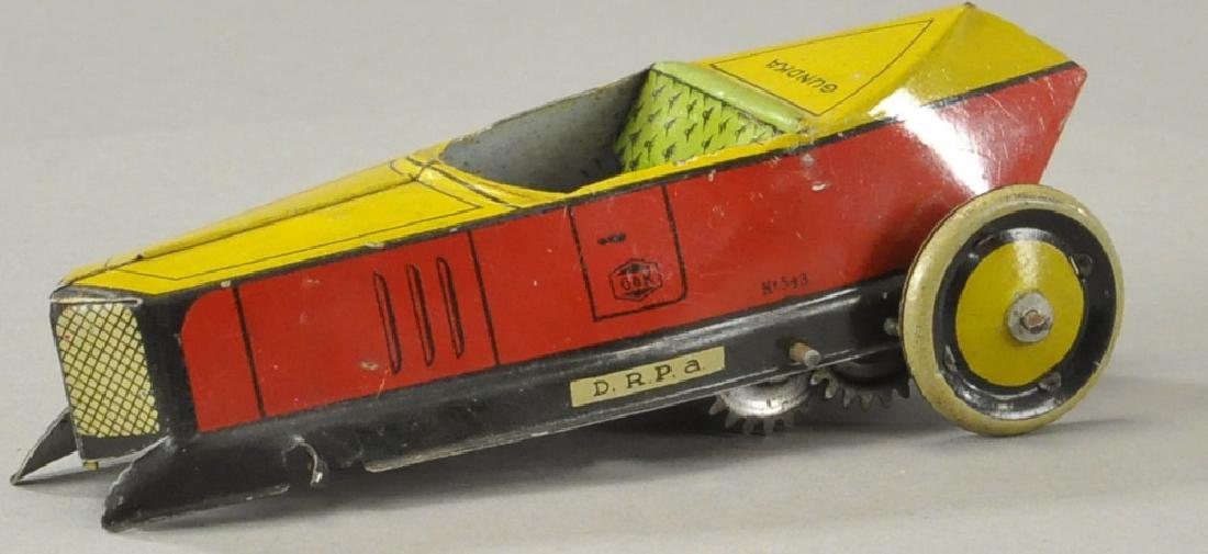 GUNDKA BOAT TAIL RACER: Bertoia BASICS Online: GUNDKA BOAT TAIL RACER 8" h.