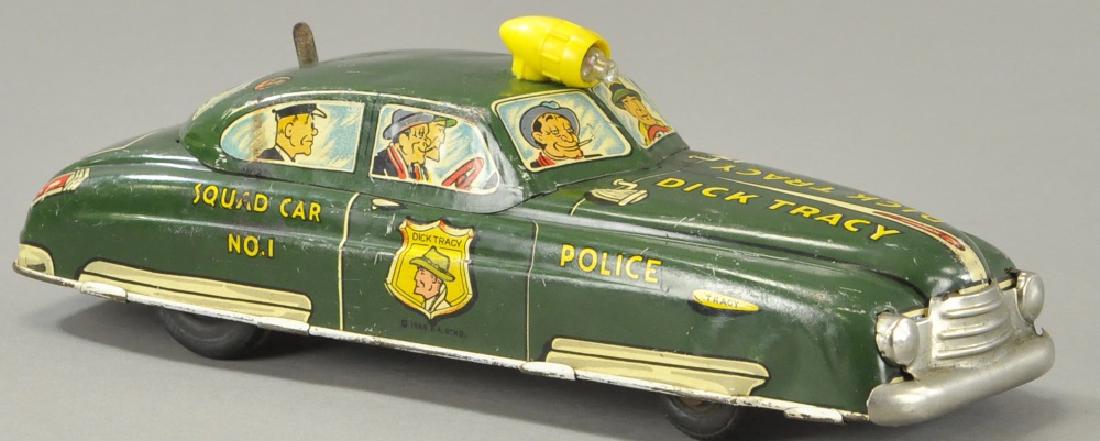 MARX DICK TRACY POLICE CAR (1 of 3)