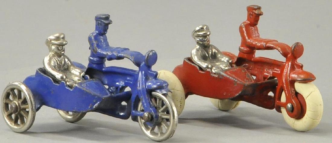 PAIR OF COP CYCLE SIDECARS (1 of 3)