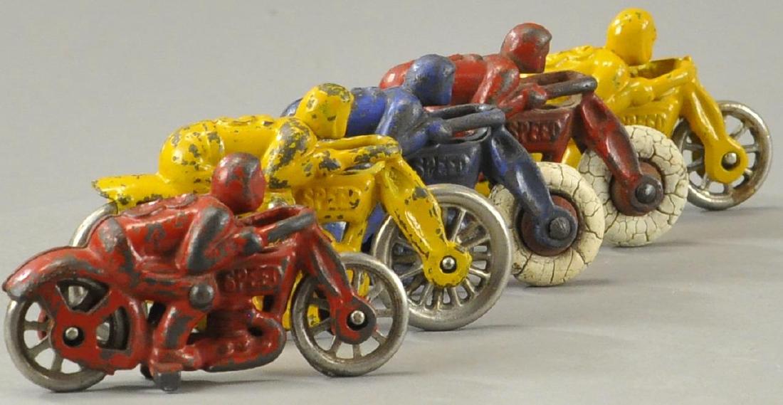 FIVE HUBLEY SPEED RACER MOTORCYCLES (1 of 3)