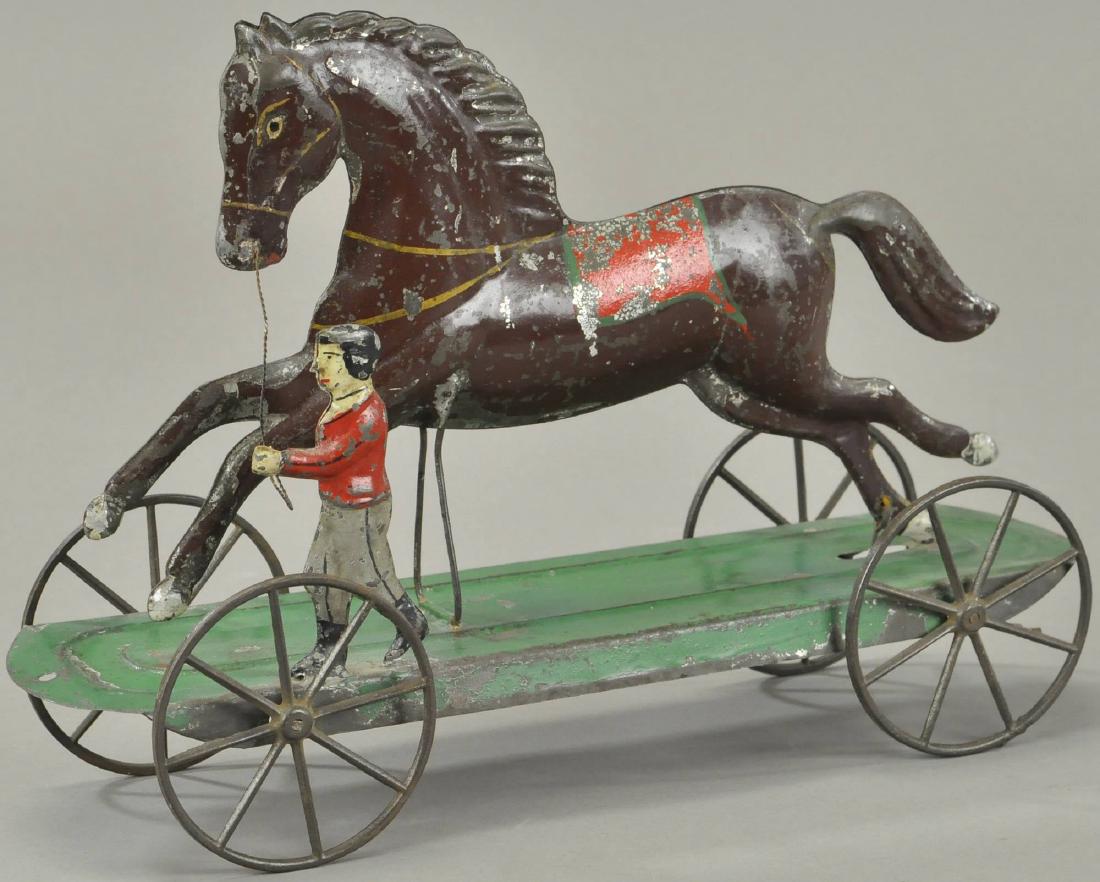 ALTHOF BERGMANN ARTICULATED HORSE W/BOY TOY (1 of 5)