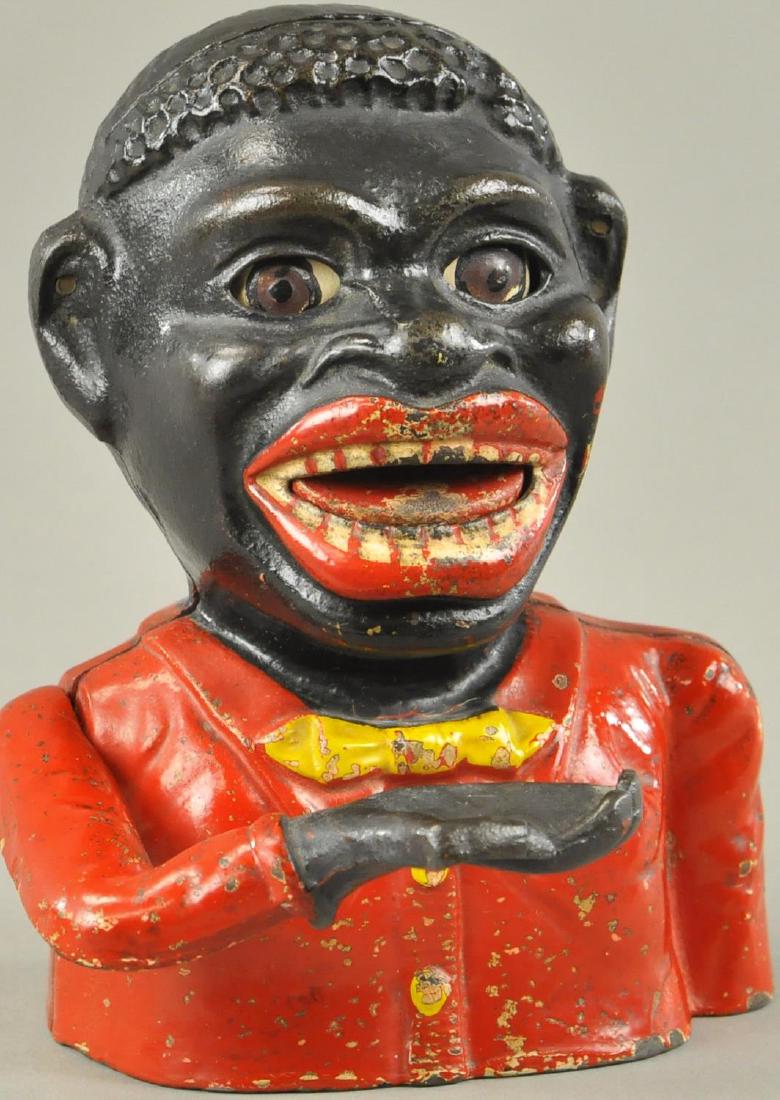 JOLLY 'N' LONG SLEEVE MECHANICAL BANK (1 of 4)