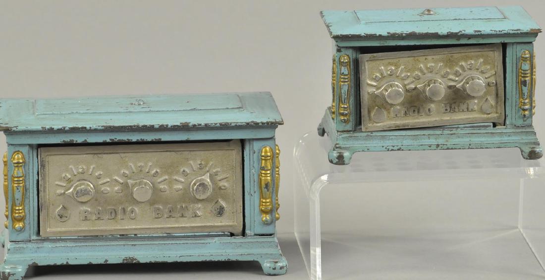 PAIR OF KENTON RADIO STILL BANKS (1 of 2)