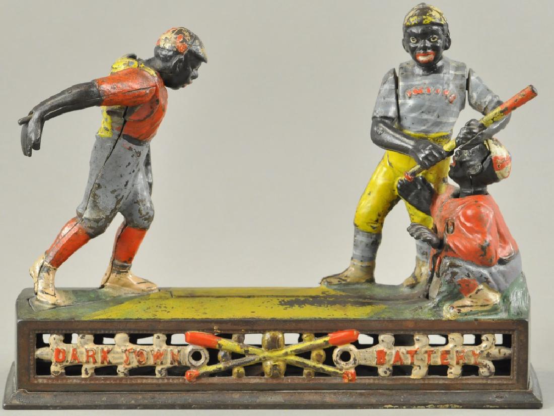 DARKTOWN BATTERY MECHANICAL BANK (1 of 3)