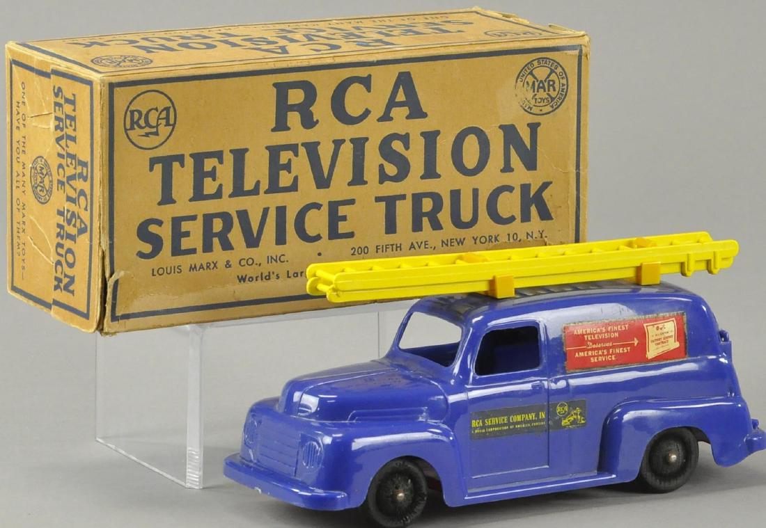 BOXED MARX RCA TELEVISION SERVICE TRUCK (1 of 2)