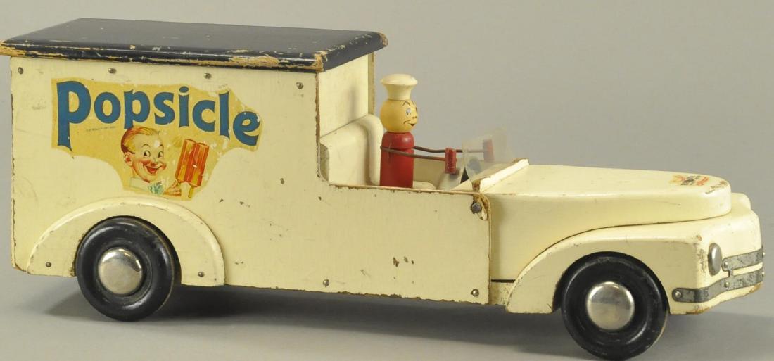 BUDDY L WOOD POPSICLE TRUCK (1 of 3)