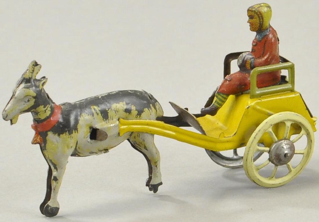 GIRL IN GOAT CART PENNY TOY (1 of 2)