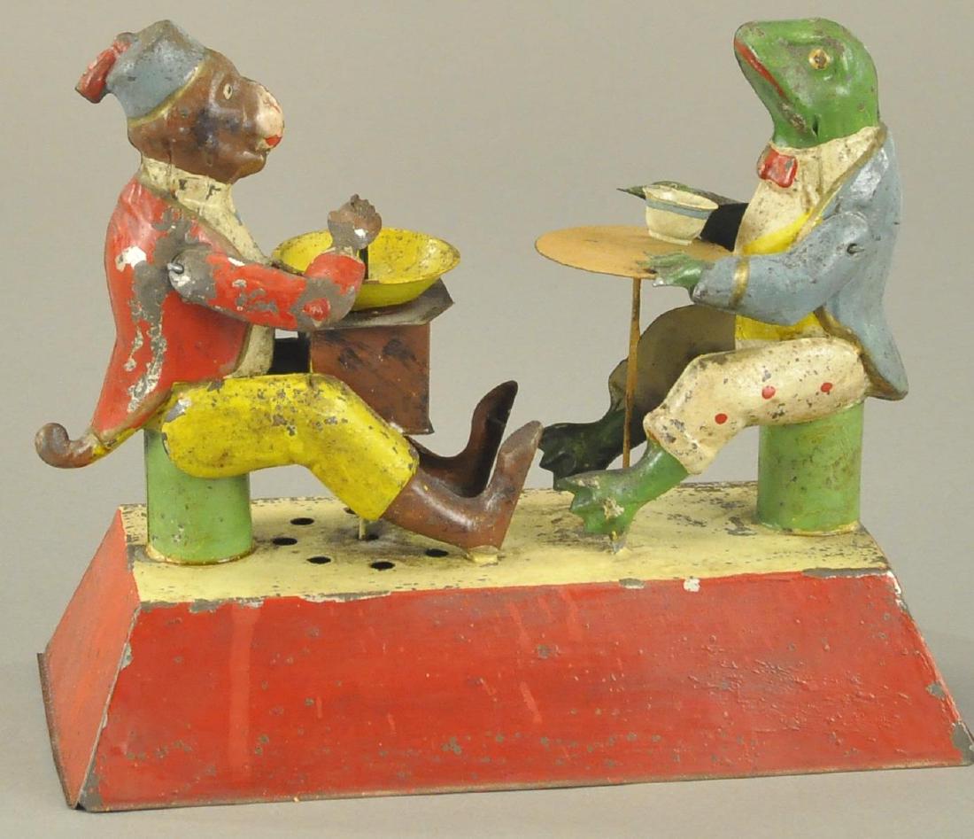 GERMAN TIN FROG & MONKEY TEA TIME (1 of 3)