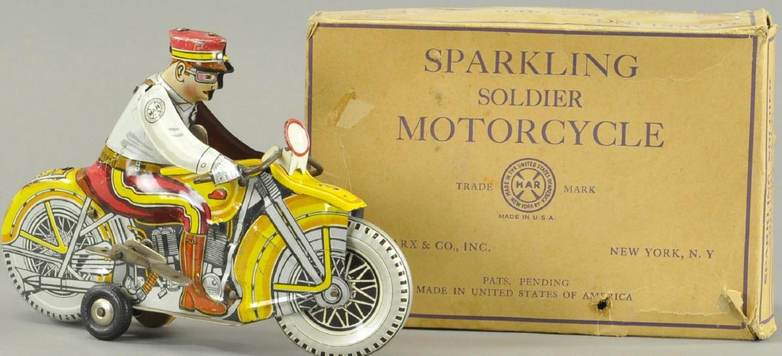 MARX ROOKIE COP MOTORCYCLE (1 of 2)