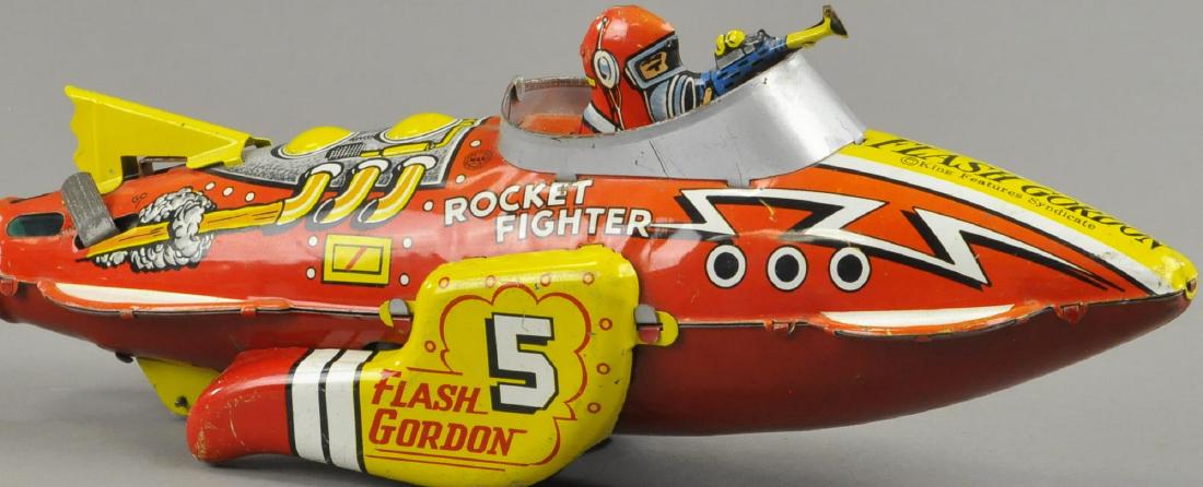 MARX FLASH GORDON ROCKET FIGHTER SHIP (1 of 2)