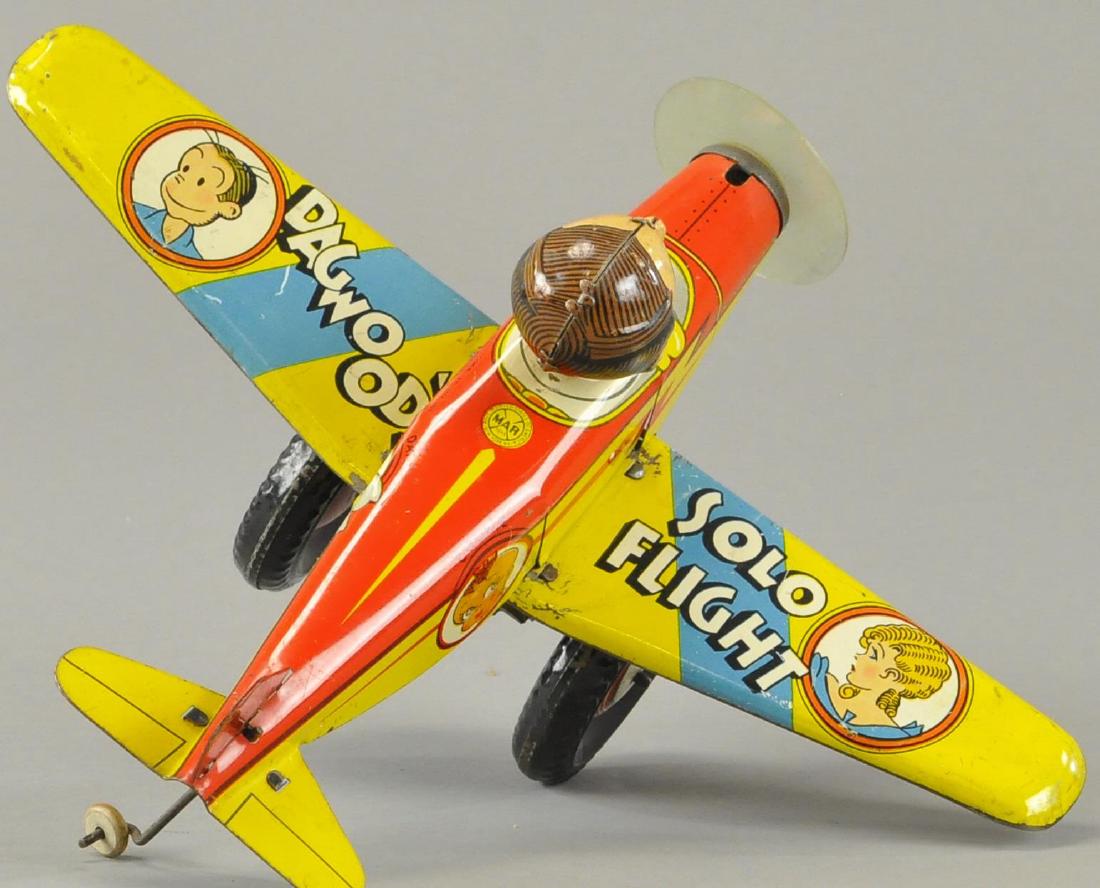 MARX DAGWOOD SOLO FLIGHT AIRPLANE (1 of 3)