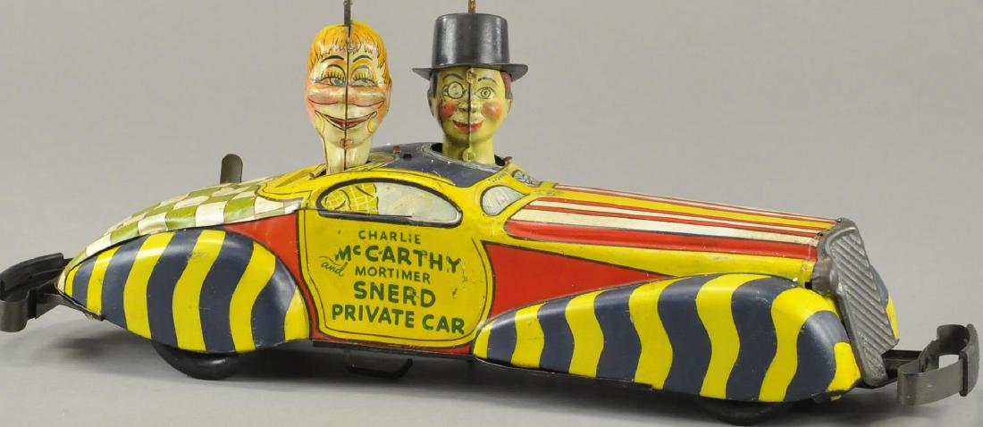 MARX CHARLIE MCCARTHY PRIVATE CAR (1 of 3)