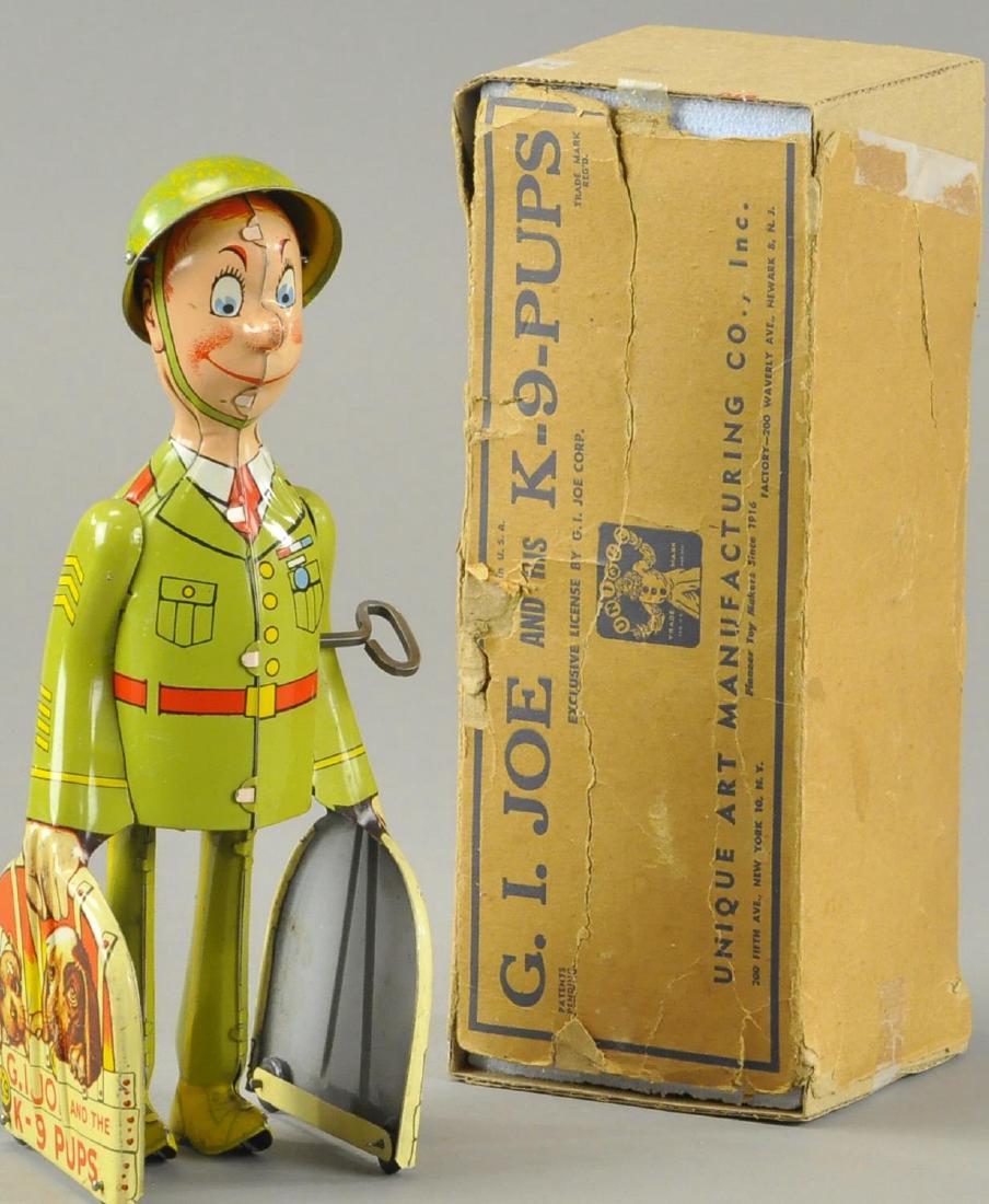 BOXED UNIQUE ART GI-JOE AND K-9 PUPS (1 of 3)