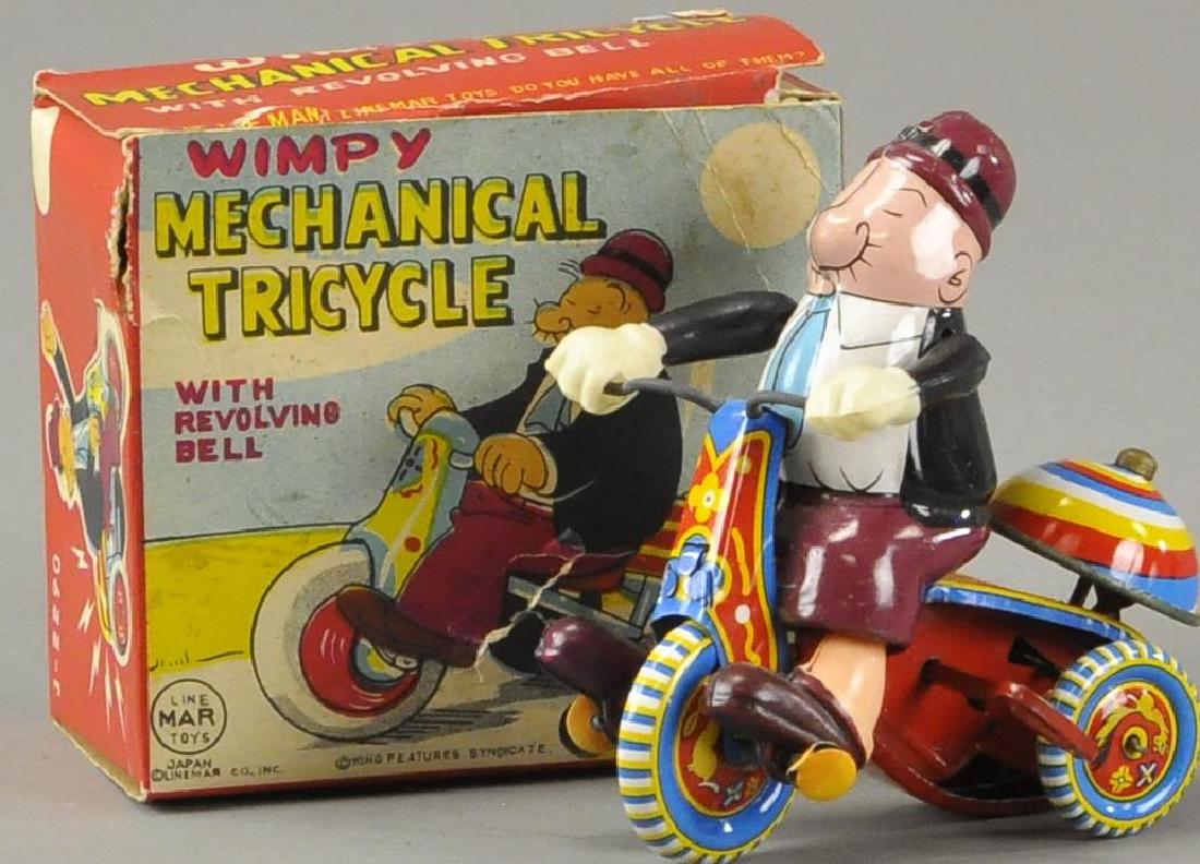 BOXED LINEMAR WIMPY RIDING TRICYCLE (1 of 2)