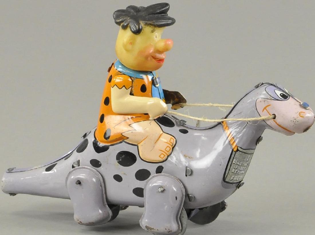 MARX FRED FLINSTONE RIDING DINO (1 of 2)