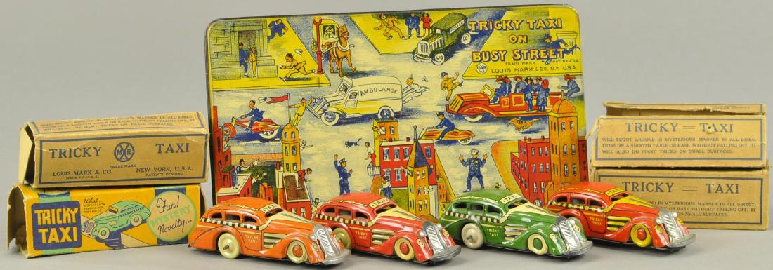 MARX THE GAME OF TRICKY TAXI (1 of 2)