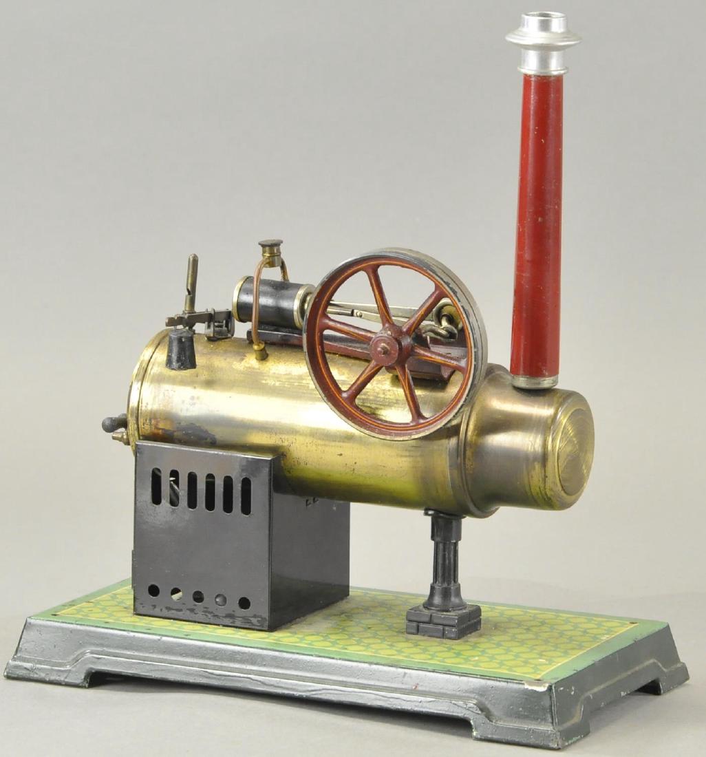 BING STATIONARY LOCOMOBILE STEAM ENGINE #130/581 W (1 of 3)