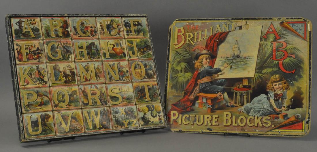 THE BRILLIANT ABC PICTURE BLOCKS (1 of 1)