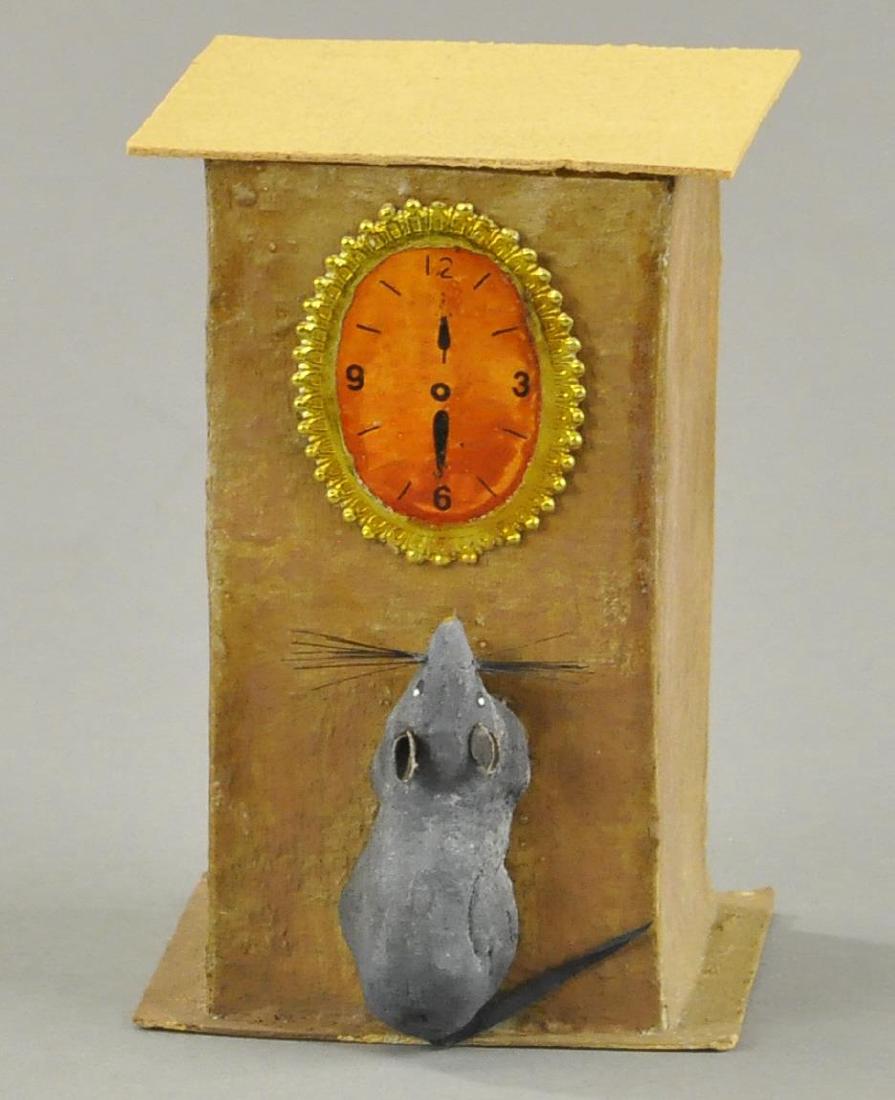 MOUSE ON CLOCK GERMAN DRESDEN (1 of 2)