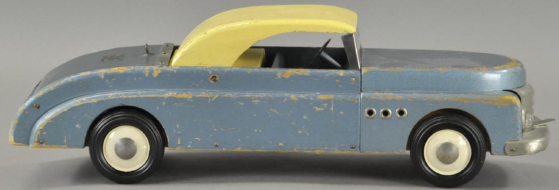 WOODEN BUDDY L CONVERTIBLE CAR (1 of 5)