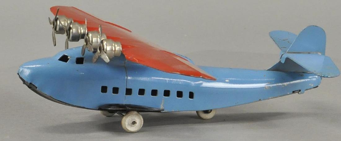 WYANDOTTE BLUE CHINA CLIPPER PLANE (1 of 4)