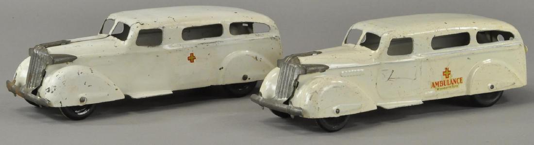 PAIR OF WYANDOTTE AMBULANCES (1 of 4)