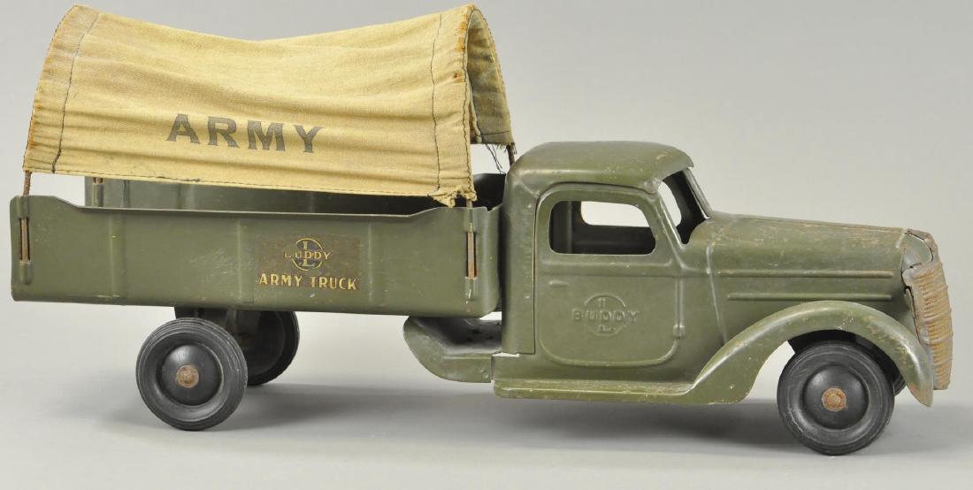 BUDDY L ARMY TRUCK (1 of 4)