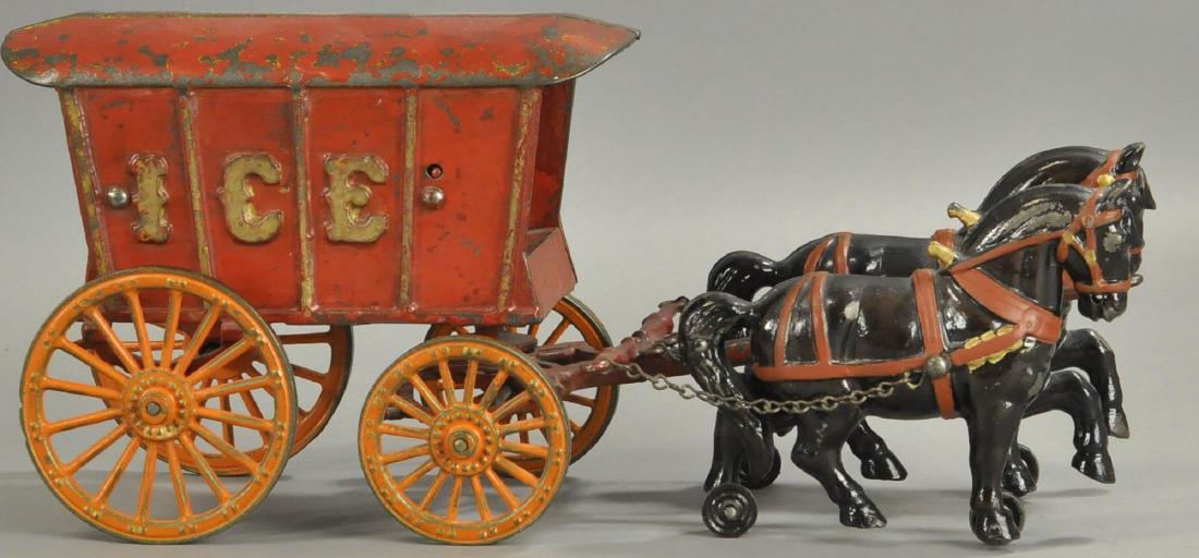 HORSE DRAWN ICE WAGON - JONES AND BIXLER (1 of 3)