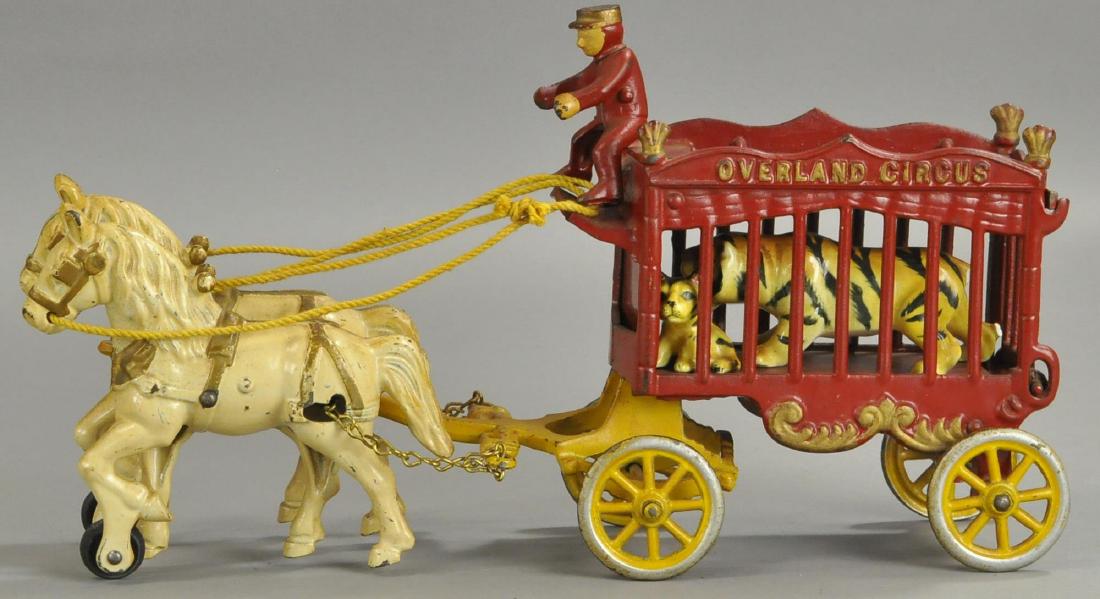 KENTON OVERLAND CIRCUS CAGE WAGON (1 of 3)