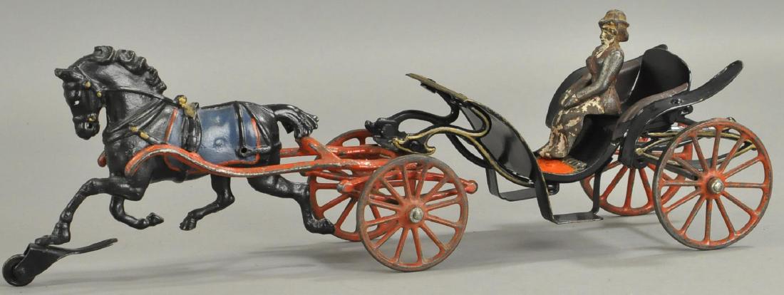 PRATT & LETTCHWORTH HORSE DRAWN PHAETON (1 of 3)