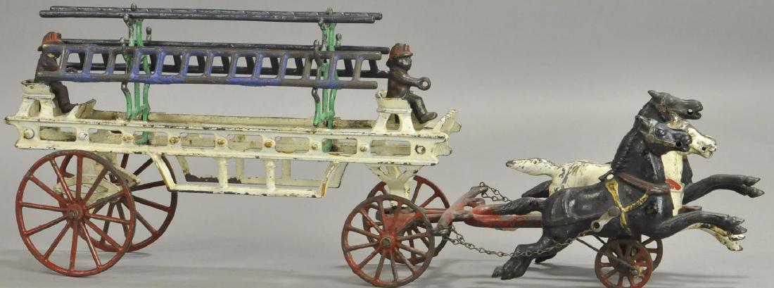 WILKENS HORSE DRAWN LADDER WAGON (1 of 3)