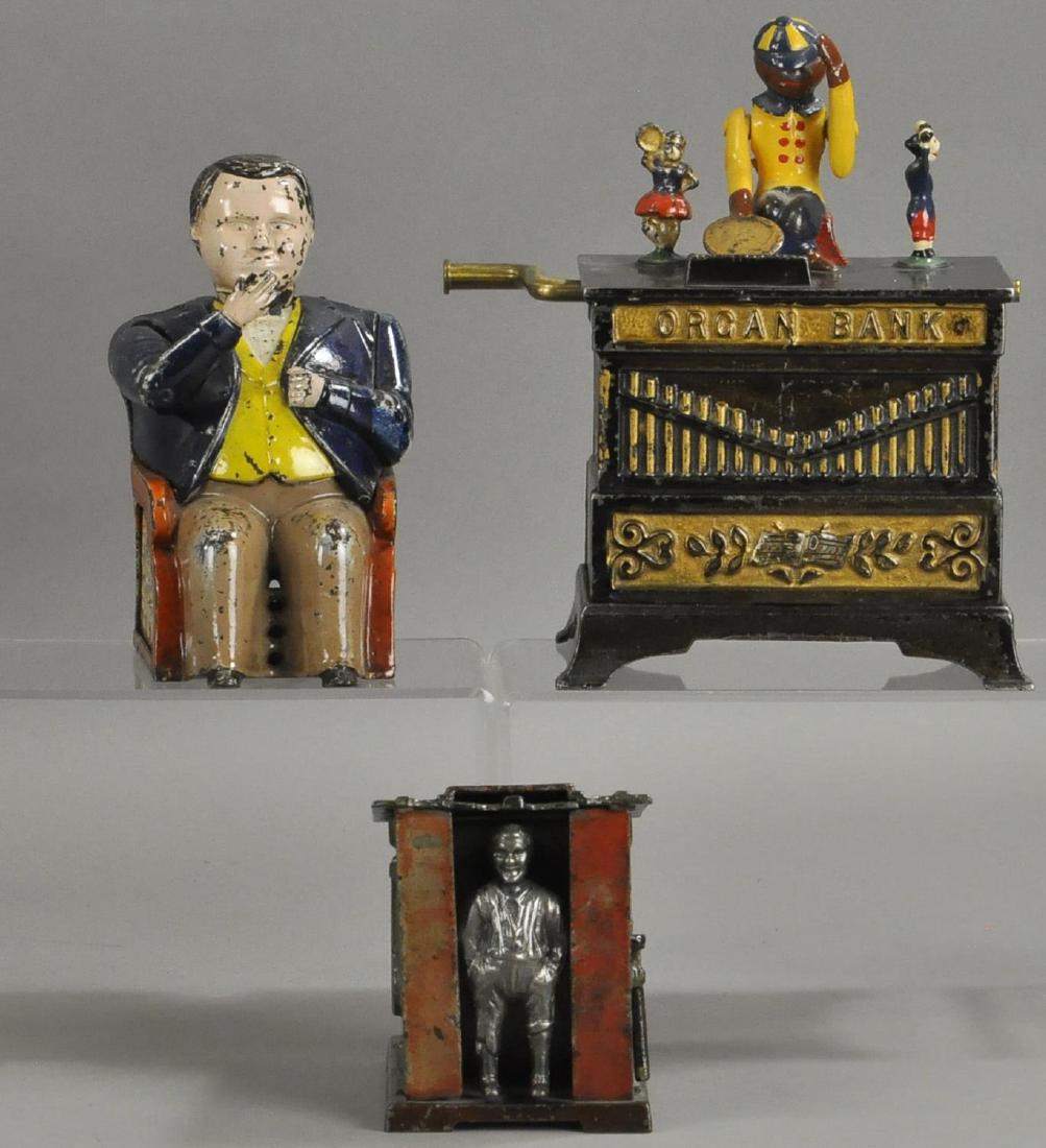 LOT OF THREE MECHANICAL BANKS (1 of 4)
