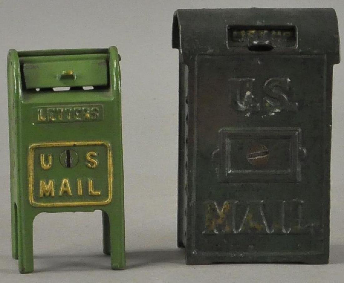 PAIR OF MAILBOX STILL BANKS (1 of 2)