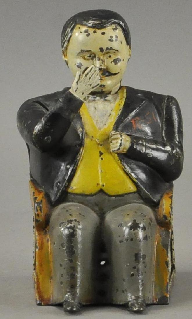 J&E STEVENS TAMMY MECHANICAL BANK, GREY PANTS (1 of 4)