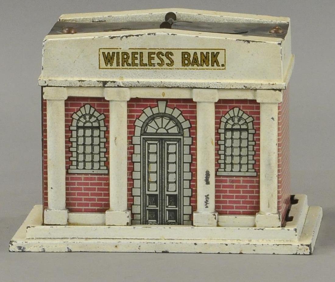 JOHN HUGO MFG. CO. WIRELESS MECHANICAL BANK (1 of 3)