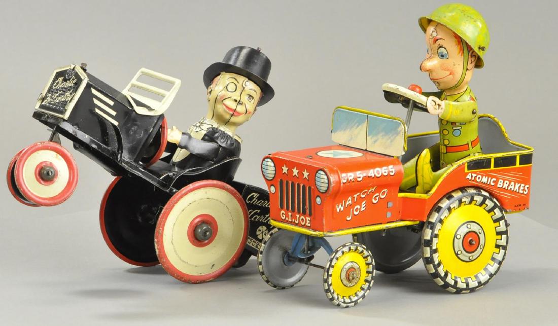 CHARLIE MCCARTHY AND GI-JOE CRAZY CARS: Bertoia BASICS Online: CHARLIE MCCARTHY AND GI-JOE CRAZY CARS 8" l.
