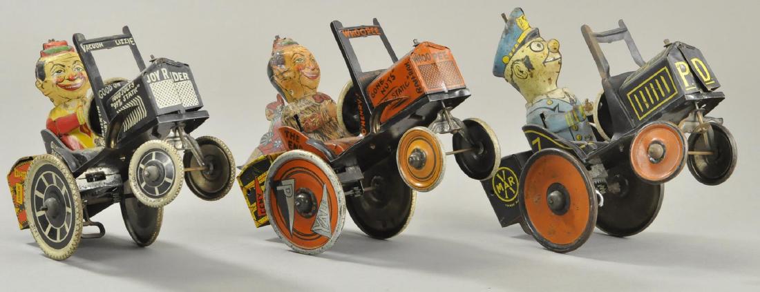 THREE MARX CRAZY CARS (1 of 3)