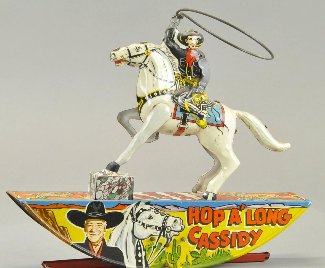 MARX HOP ALONG CASSIDY COWBOY: Bertoia BASICS Online: MARX HOP ALONG CASSIDY COWBOY 10" l.