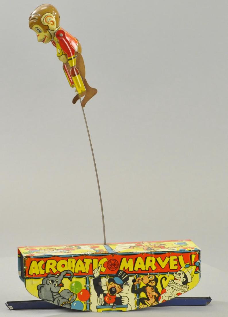 MARX ACROBATIC MARVEL MONKEY TOY (1 of 2)