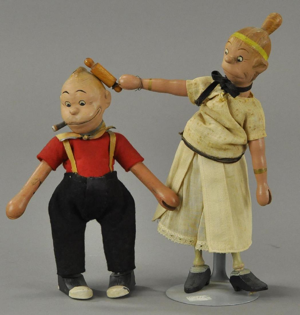 SCHOENHUT MAGGIE & JIGGS (1 of 2)