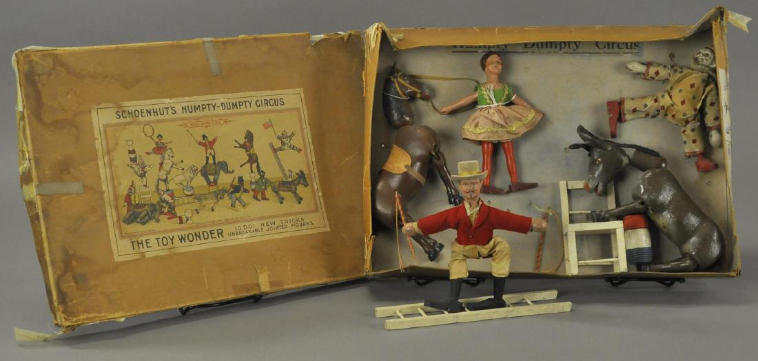 BOXED REDUCED SIZE HUMPTY DUMPTY CIRCUS SET (1 of 3)