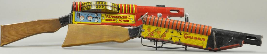 PAIR OF MARX G-MAN GUNS (1 of 2)