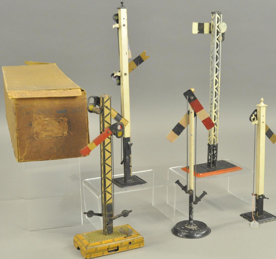FIVE MARKLIN SEMAPHORES: Bertoia BASICS Online: FIVE MARKLIN SEMAPHORES Tallest 13" h.