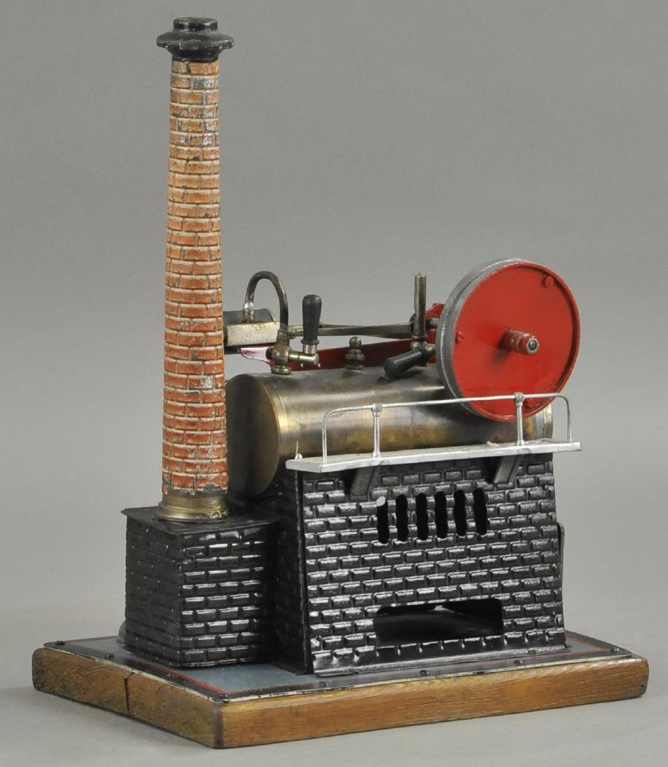 BING #13675 LOCO OVERTYPE STATIONARY STEAM ENGINE (1 of 3)