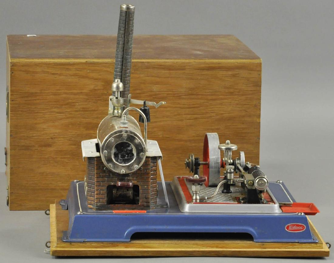 WILESCO HORIZONTAL #D16 STEAM ENGINE (1 of 3)