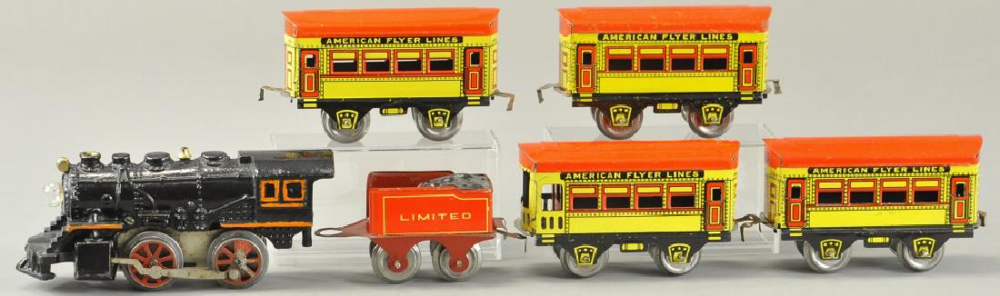 PRE-WAR LITHO AMERICAN FLYER LIMITED PASSENGER (1 of 2)